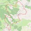 Les paysages calcaires du Plantaurel GPS track, route, trail