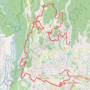 TRAIL 17km. GPS track, route, trail