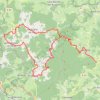 Le Toit du Rhône - Monsols GPS track, route, trail