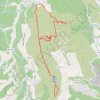 2023 02 17 - ratapignata monts chauves S GPS track, route, trail