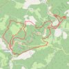 Bruniquel Penne Cabéou GPS track, route, trail