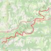 De Baume-les-Dames à l'Isle-sur-le-Doubs GPS track, route, trail