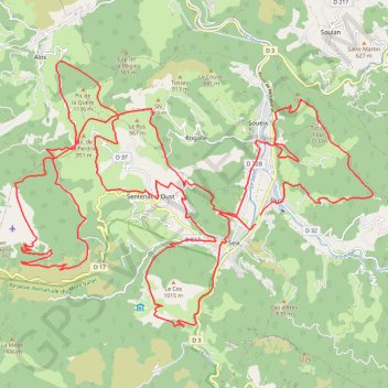Grande Ourse Oust GPS track, route, trail
