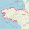 Littoral Bretagne GPS track, route, trail