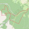 Marche nordique bourbonne court GPS track, route, trail