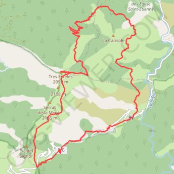 Lapymantetdes3estelles GPS track, route, trail