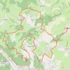 Bussy-Albieux - Téléthon - Grand parcours GPS track, route, trail