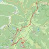 Rando-bivouac des 5 lacs dans les Vosges : du col de la slucht au lac Altenweiher (jour 1) GPS track, route, trail