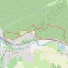 Damelevières - Mont sur Meurthe, et retour, par les bois GPS track, route, trail