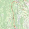 GTJ Randonnée de Bellegarde-sur-Valserine à Culoz (Ain) GPS track, route, trail