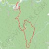 Sentier de Valescure - Peyrolles GPS track, route, trail