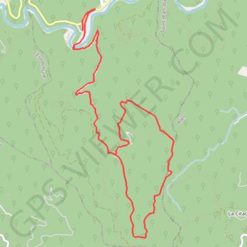 Sentier de Valescure - Peyrolles GPS track, route, trail