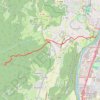 Rocher du Châtelard - La Lune GPS track, route, trail