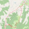 Randonnée à Montsalvy GPS track, route, trail