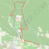Balade à la source du Mirail Luberon GPS track, route, trail