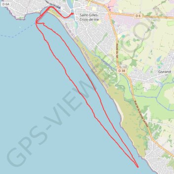SailFreeGps_2022-07-16_19-38-30 GPS track, route, trail