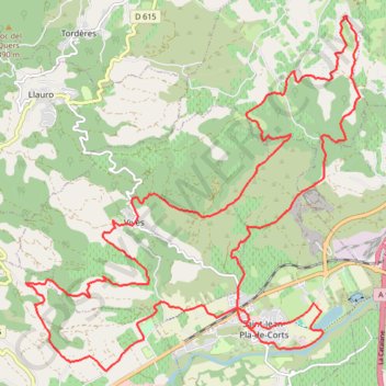 Rando des Chapelles - Saint-Jean-Pla-de-Corts GPS track, route, trail
