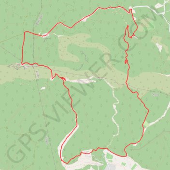 Lauris Combe de Sautadou GPS track, route, trail