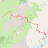 Cimes de la Cochette par les Aiguillettes de Vaujany (Grandes Rousses) GPS track, route, trail