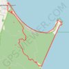 Rainbow Beach - Double Island Point GPS track, route, trail