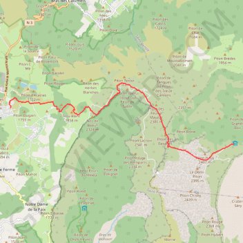 Réunion - J13 GPS track, route, trail