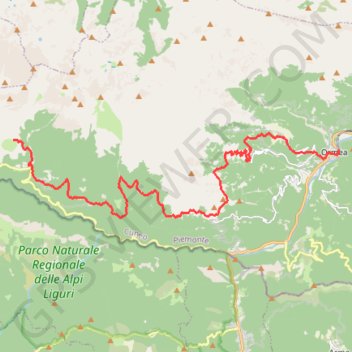 Via Alpina - Col de tende Saorge - J3 - Refuge Montgioie - Ormea GPS track, route, trail