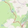 Hospitalet près l'Andorre Etang de Pédourrés GPS track, route, trail