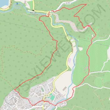 Cabasse-Notre Dame de Glaive GPS track, route, trail
