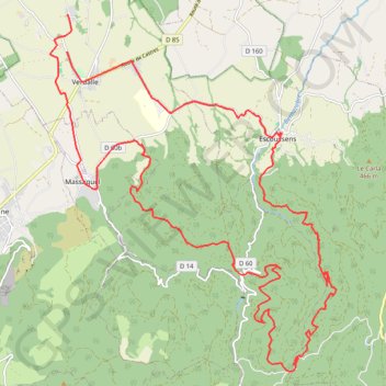 Bucheronnage GPS track, route, trail