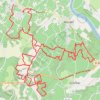 Génissac GPS track, route, trail