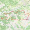 Balade dans les Monts du Lyonnais GPS track, route, trail