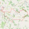 Saint-Pardoux Isaac - Montignac de Lauzu GPS track, route, trail
