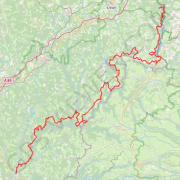 Lddveb GPS track, route, trail