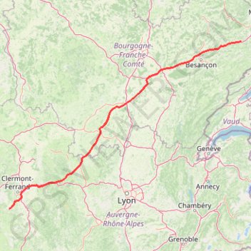 IGO-Route GPS track, route, trail