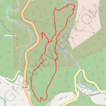 La Motte - La Darboussière GPS track, route, trail