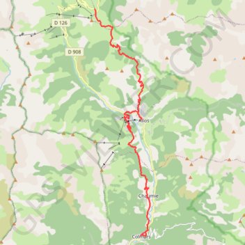 Col d'Allos - Colmars GPS track, route, trail