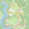 Charchilla - Coyron - lac de Vouglans GPS track, route, trail