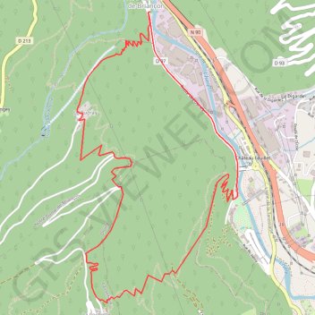 EauRousseCudray GPS track, route, trail
