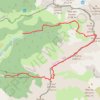 Tête de Vachères GPS track, route, trail