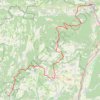 GR6 De Viens (Vaucluse) à Sisteron (Alpes-de-haute-provence) GPS track, route, trail
