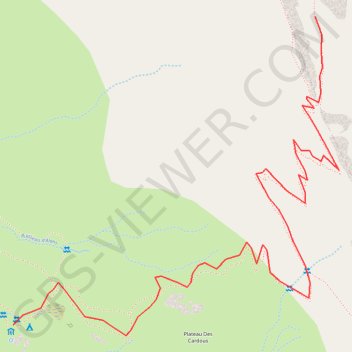 Le Piméné - 2 GPS track, route, trail
