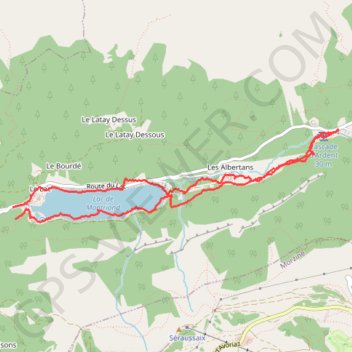 Morzine - Lac de Montriond GPS track, route, trail