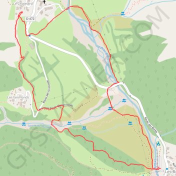 Champsaur - Les Borels GPS track, route, trail