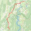 Montadroit - Boissia GPS track, route, trail