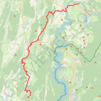 Montadroit - Boissia GPS track, route, trail