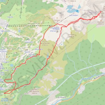 Le Grand Van GPS track, route, trail