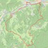 De Munster au Petit Ballon GPS track, route, trail