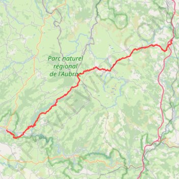 FrJak_06_Nasbinals-StChely GPS track, route, trail