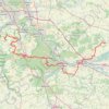 GR11 De Donnemarie-Dontilly (Seine-et-Marne) à Mondeville (Essonne) GPS track, route, trail