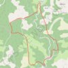 Gavaudun, dans la vallée de la Lède - Pays de la vallée du Lot GPS track, route, trail
